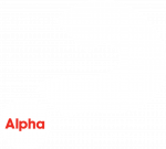 Alpha Logo_White